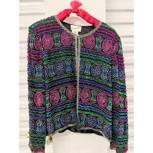 Jennifer Sequin Embellished Vintage Jacket